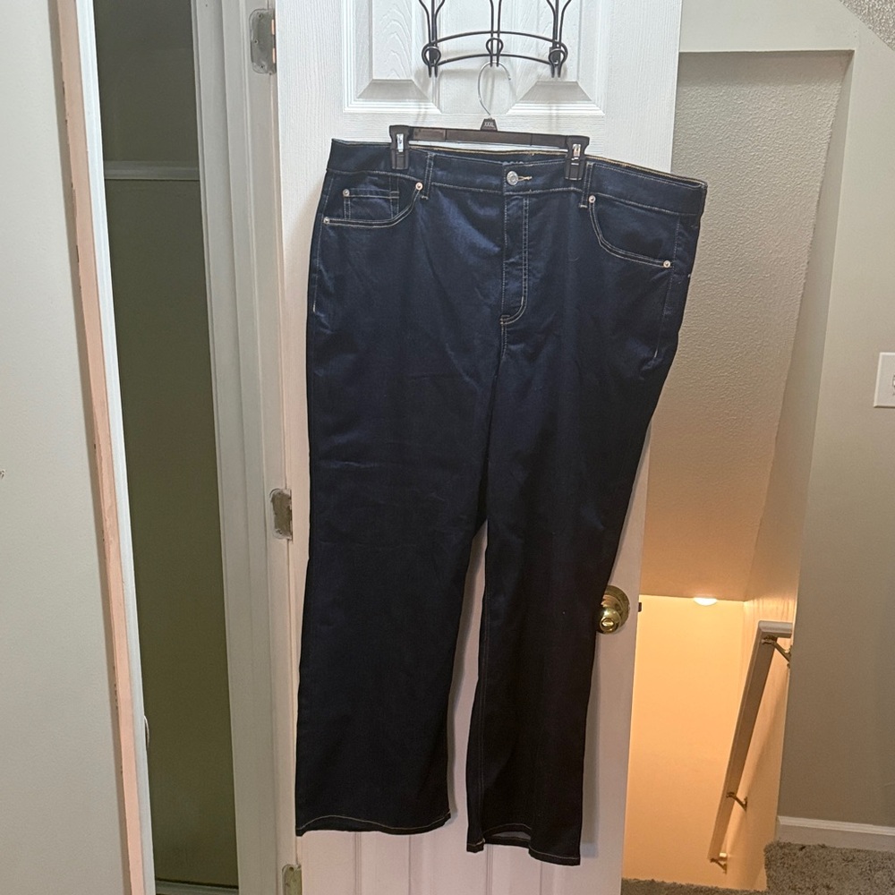 Torrid Dark Blue Boot Cut Jeans